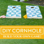 diy cornhole game