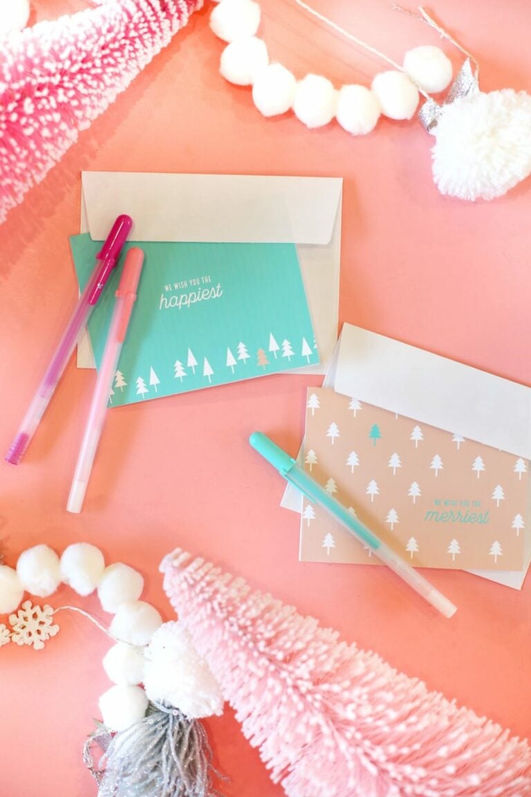 DIY Printable Christmas Cards