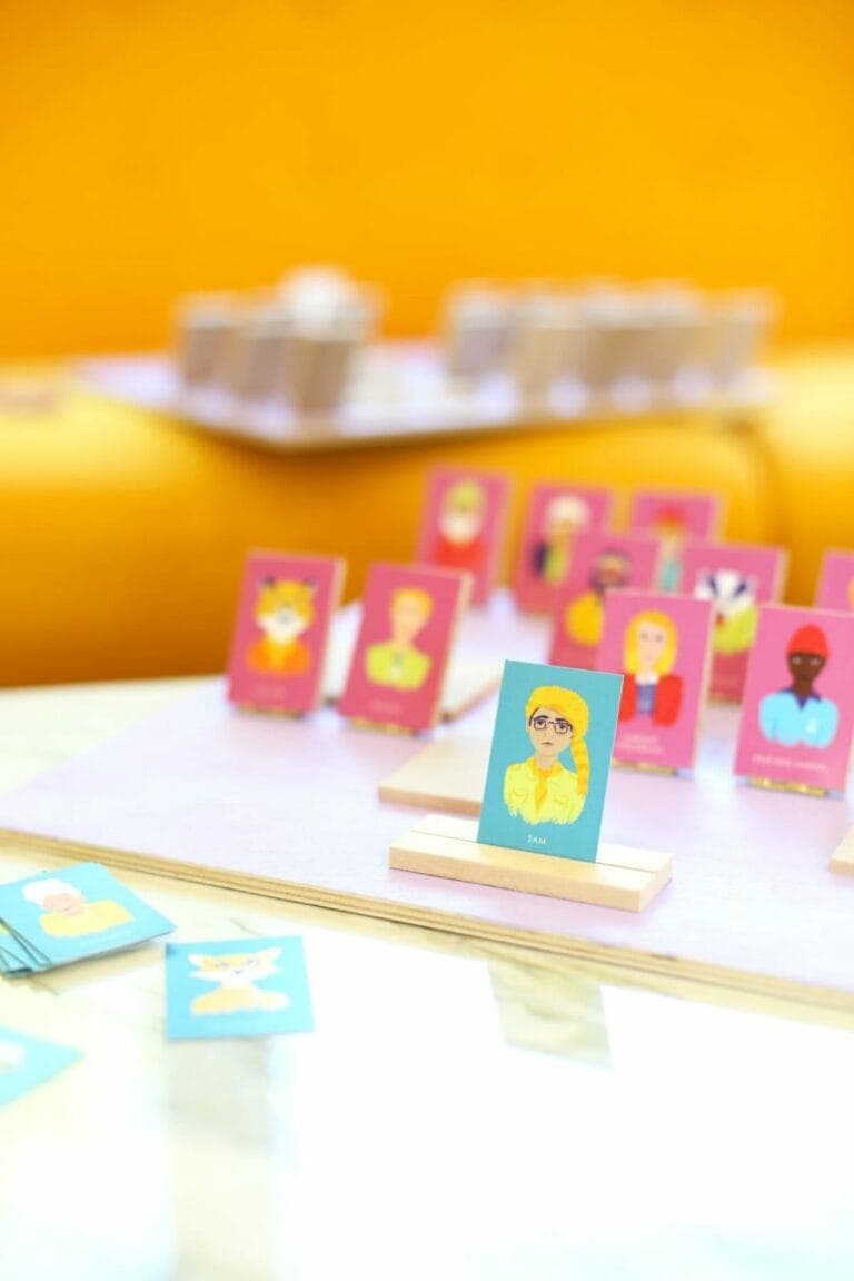 DIY Wes Anderson Guess Who Board Game
