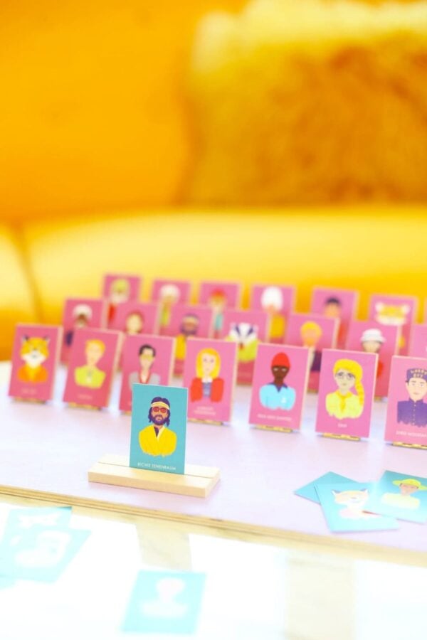 DIY Wes Anderson Guess Who Board Game