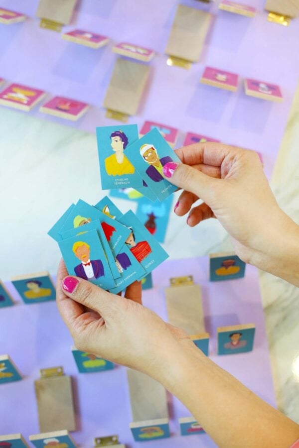 DIY Wes Anderson Guess Who Board Game