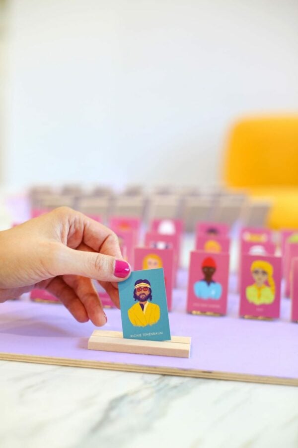 DIY Wes Anderson Guess Who Board Game
