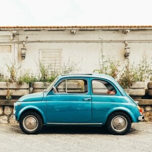Vintage Euro Car Print