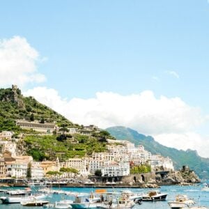 Amalfi Harbor Print