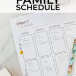 family schedule