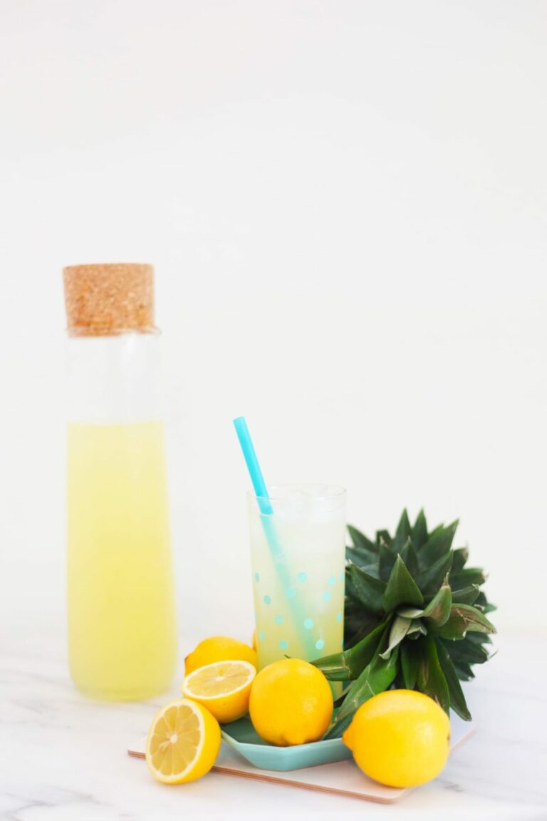 Fresh Pineapple Lemonade