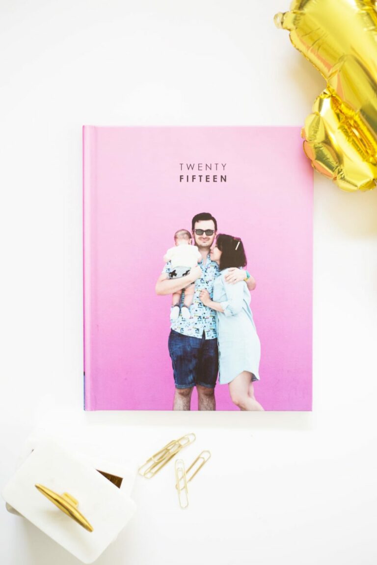 How to Make an Annual Photo Book