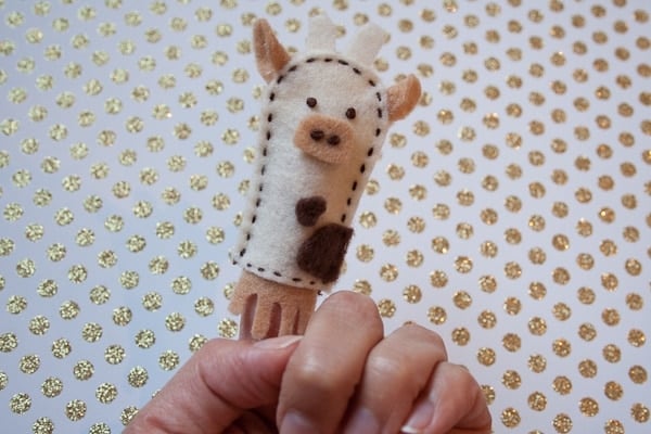 diy finger puppet