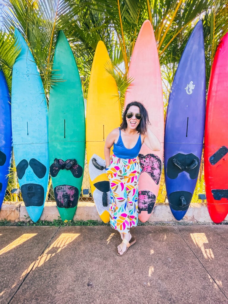 woman in maui