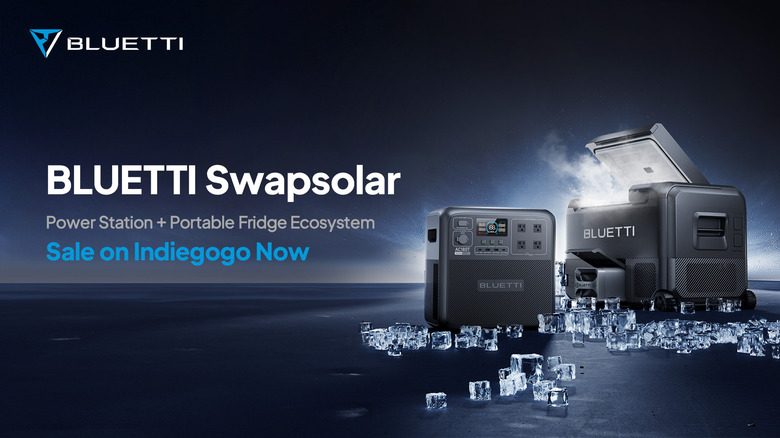 Bluetti SwapSolar cooler and power station