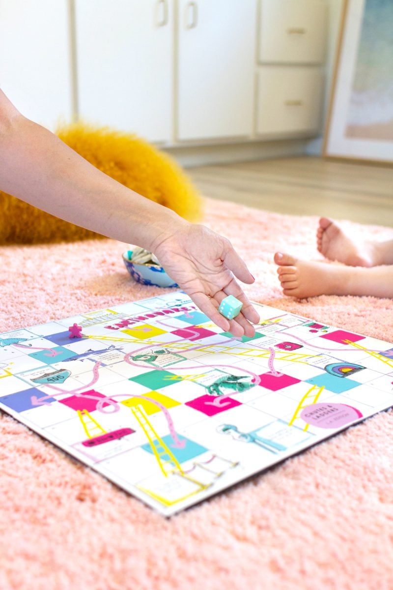 Download and print your own Los Angeles Chutes and Ladders Game