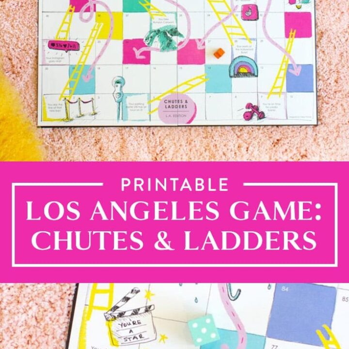 los angeles chutes and ladders game