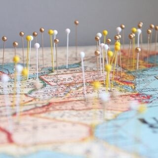DIY Travel Map