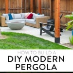 diy modern pergola