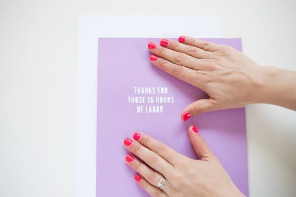 DIY Mother's Day card