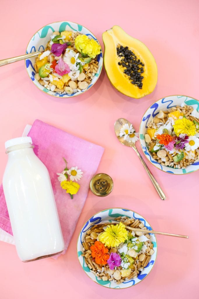 Night Cereal Recipe // Tropical Twist