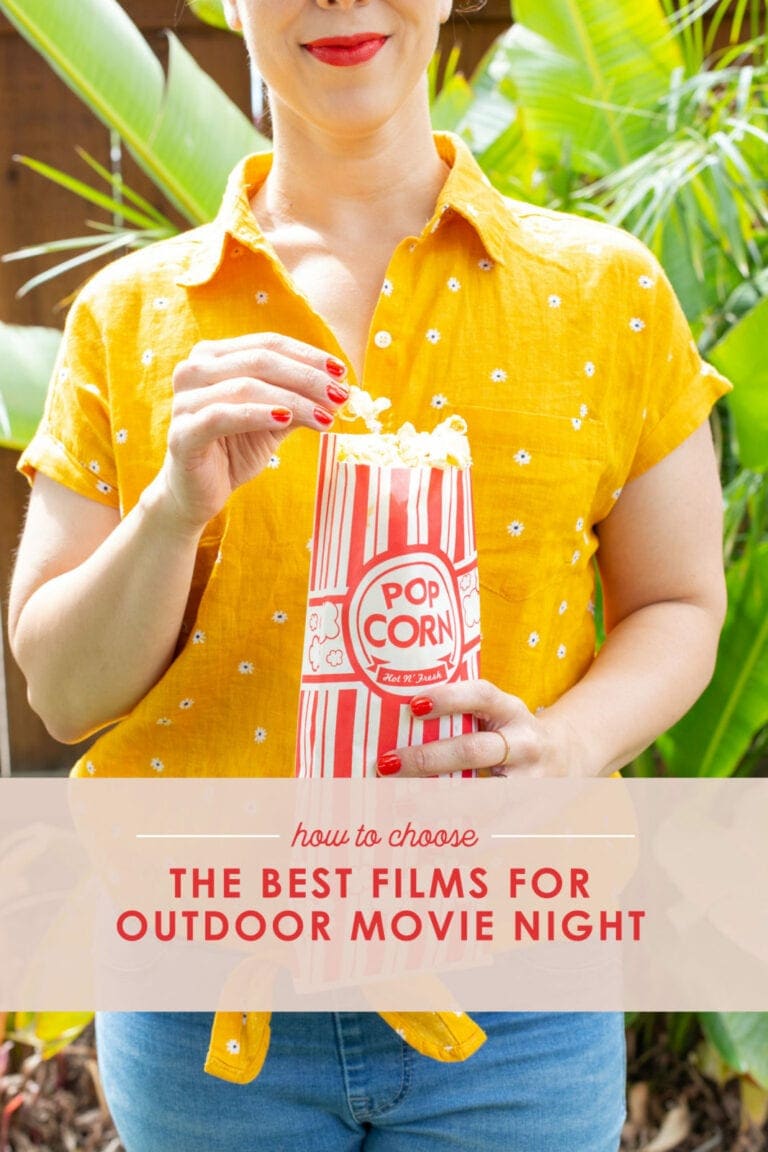 Choose the best films for outdoor movie night