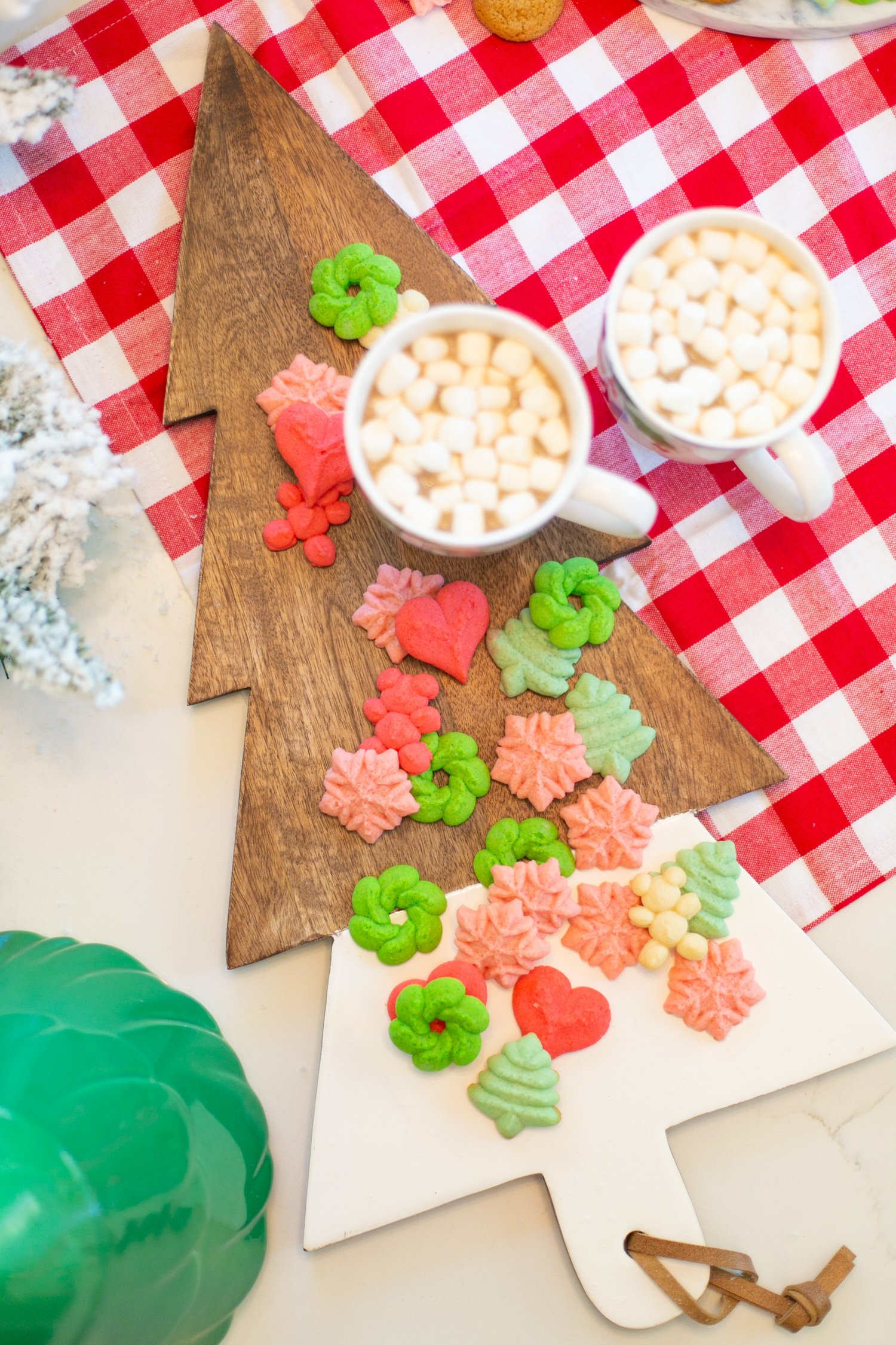 Christmas spritz cookie recipe