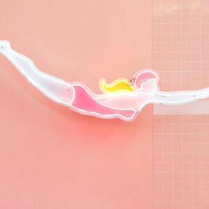 Pink Diver Print
