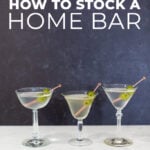 stock a home bar