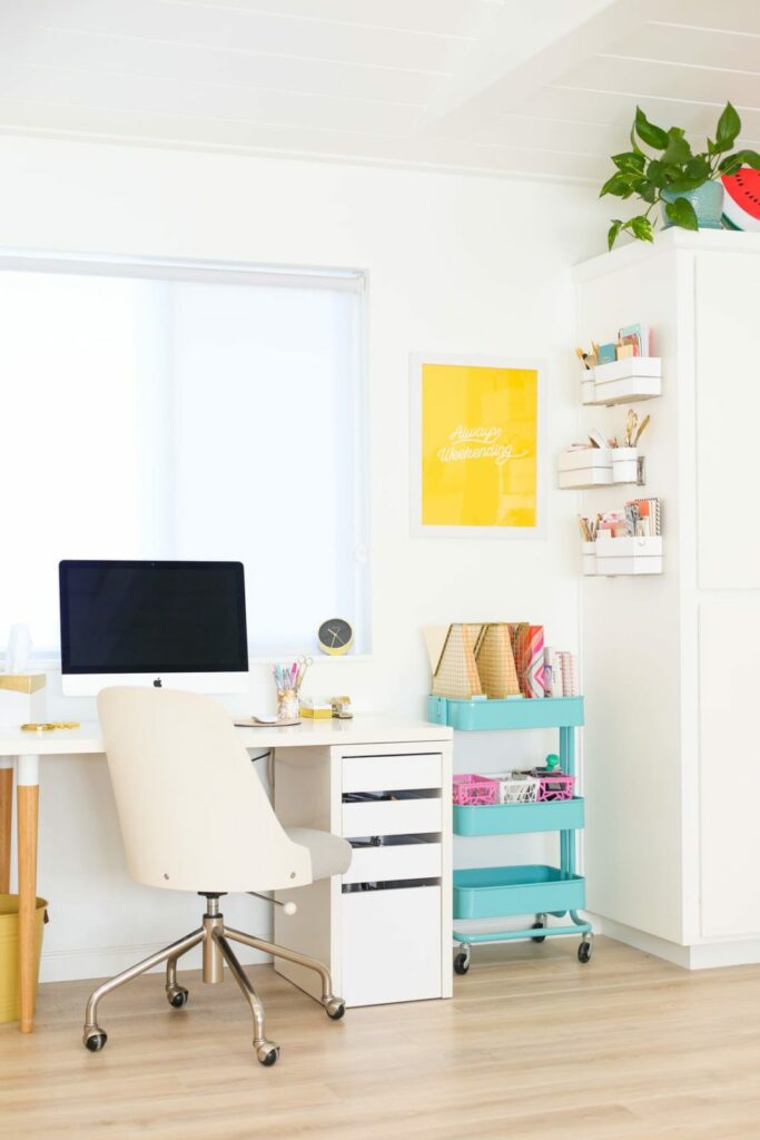 Bright, Colorful, Happy Studio Office