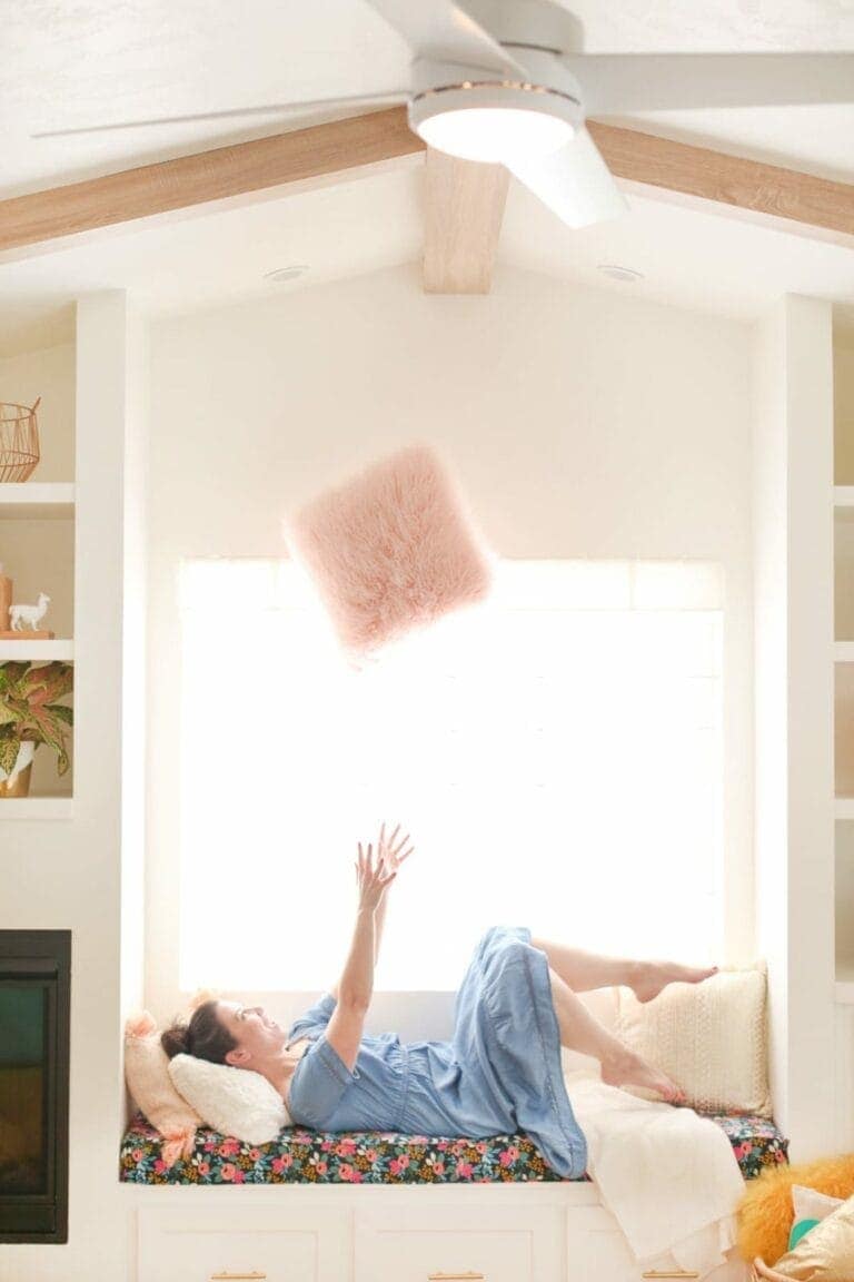 How to outfit a window seat