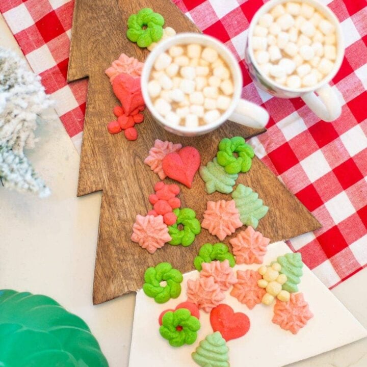Christmas spritz cookie recipe
