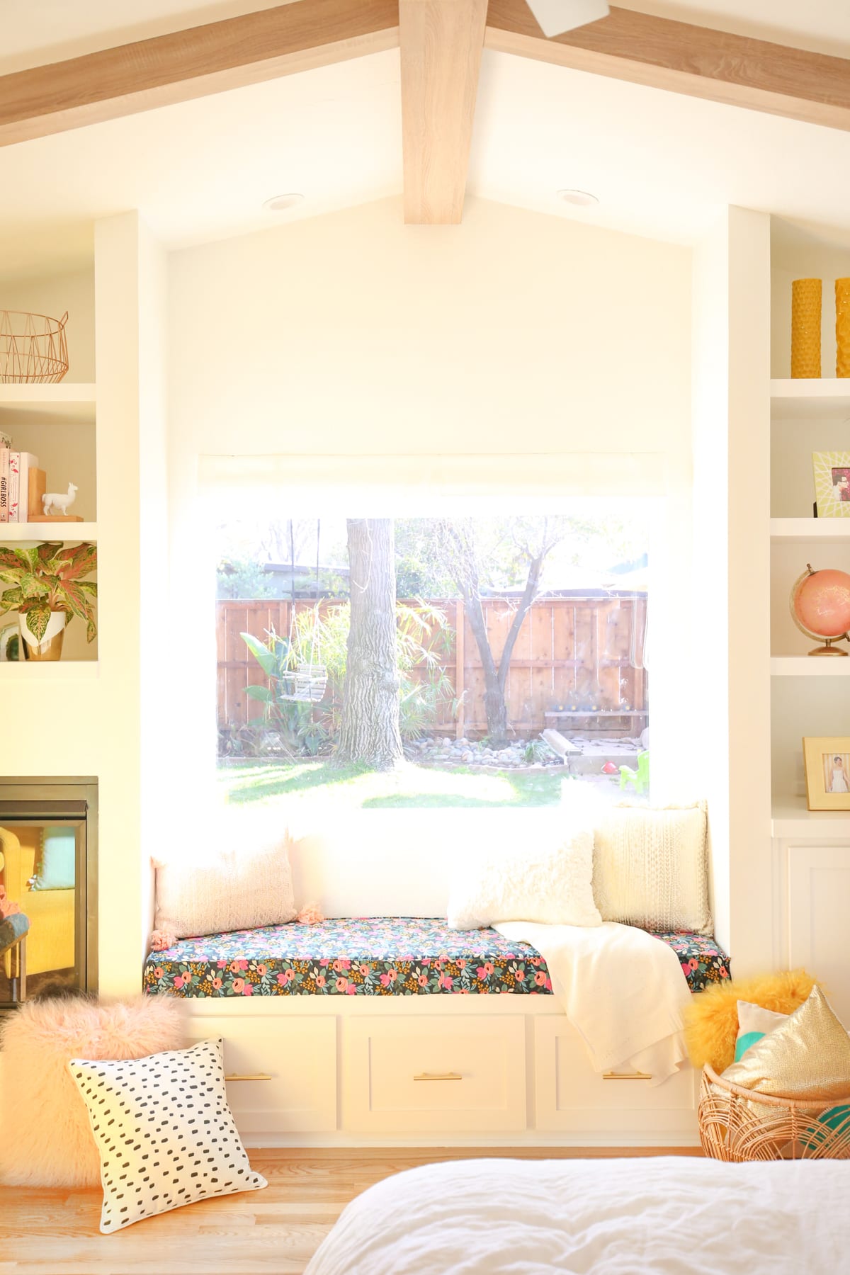 How to outfit a window seat