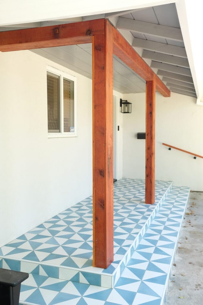 modern front porch design