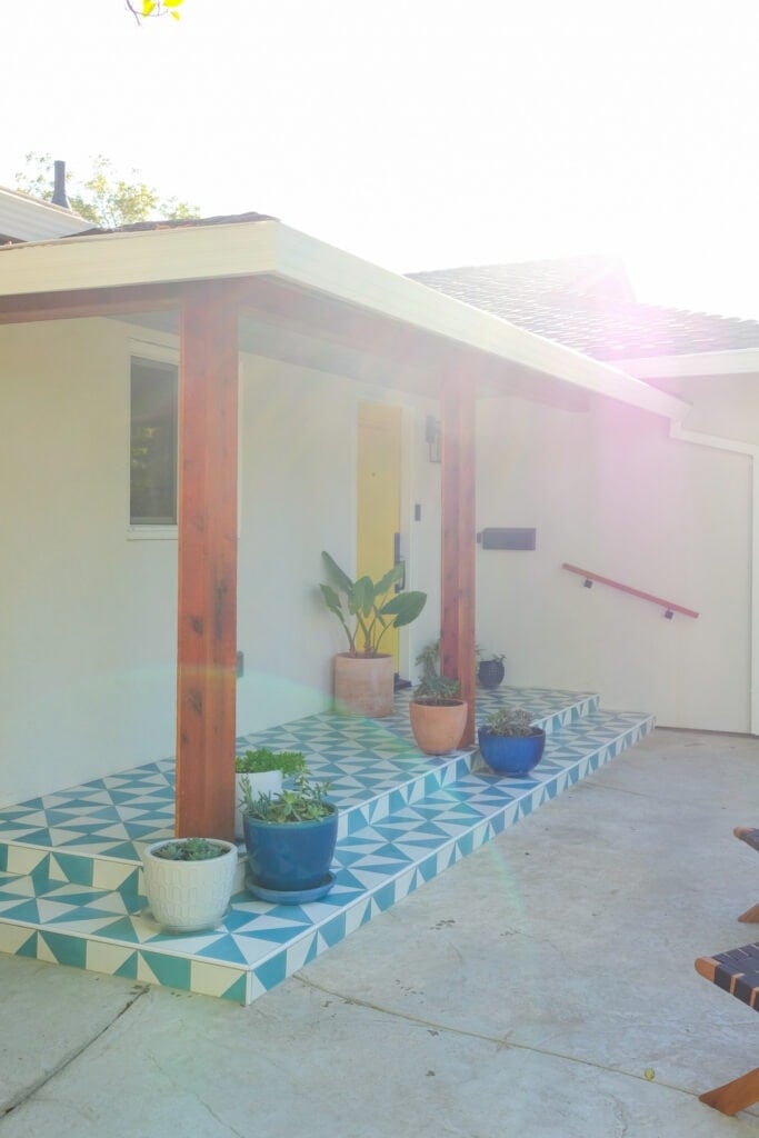 wrapped front porch posts
