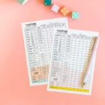 how to make a yahtzee game